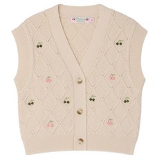 Bonpoint LYS 羊毛與棉質開襟衫 S06GCAK00014