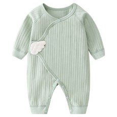 스타도어 신생아용 천사날개 포인트 배냇우주복