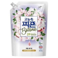 피죤 고농축 보타닉 섬유유연제 애플 블라썸, 1.3L, 1개