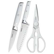 DORCO 多可樂客 經典限定刀具3件組, 1套, 剪刀 + 水果刀 + 廚刀 180mm