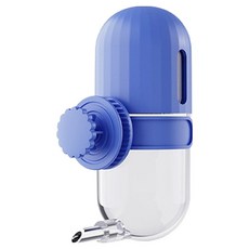 랜보어 앵무새 캡슐 걸이형 급수기 FREE, 블루, 1개