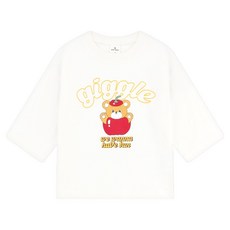 Milk Baby 快樂紅椒小熊7分袖T恤