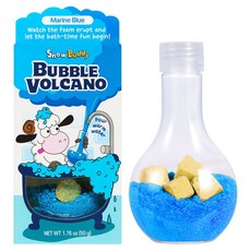 Snow Buddy 火山泡泡入浴劑 海洋藍, 50g, 1個