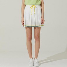 HALEY 女款基本款輕量百褶鬆緊腰帶褲裙 HUAWK1019