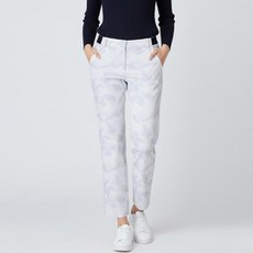 HALEY 女款迷彩圖案側邊鬆緊帶長褲 HSAWP1040