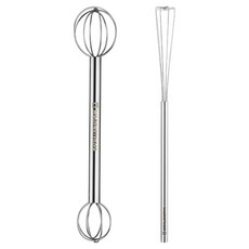 WAGENSTEIGER 全不鏽鋼攪拌計量棒 + 方形大號打蛋器套組, 單一顏色, 1套