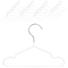 EGUEGU 狗狗防滑衣架 白色, 20個