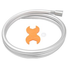 제일바스 국내산 프리미어 PVC 샤워기 호스, 1.5m, 실버