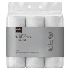 하우스클래스 빨아쓰는 키친타올, 125매, 3개 125매, 3개