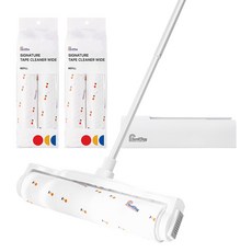 SwellDay 經典款寬版除塵滾筒 主體 + 5入補充包組合, 1套