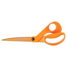 FISKARS 鋸齒剪刀 22.8cm 12-96536984J, 橘色, 1個