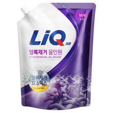 LiQ 汙漬去除多合一液體洗衣精 一般用補充包, 1個, 2.1L