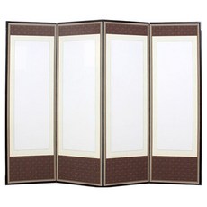 남원공방 제사용 병풍 4폭 무지 병풍 + 커버 세트, 1세트