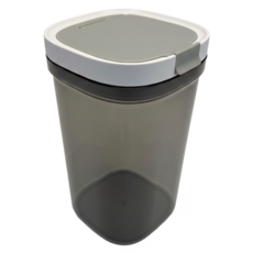 Homer生活家 磁吸勺密封奶粉罐 1.8L, 灰色, 1個