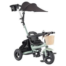 삼천리자전거 2026년식 비타민트라이크 플러스 세발자전거, 소프트카키, 1개