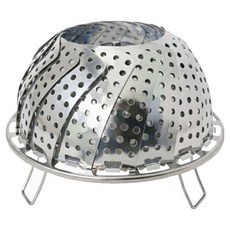 제니얼 다리 접이식 찜기 중, 1개, 15cm