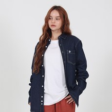BEVERLY HILLS POLO CLUB 比佛利保羅 女款經典牛仔襯衫