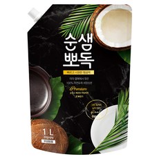 Soonsaem Bodeuk 啵嘟 洗碗精補充包 無香, 1個, 1L