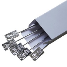 Bogen 韓國製吧檯攪拌棒, 銀色, 5個