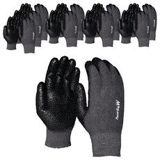 HAND MAX 強力握感冬季NBR工作手套 雙手穿戴組 L, 10套