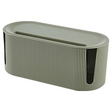 Edipieng 簡約時尚數據線延長線收納盒, 綠色, 1個