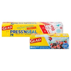 GLAD 佳能 設計版 一般型 + 4重鎖 Magic Bag 冷凍用 中型 20入組, 1套