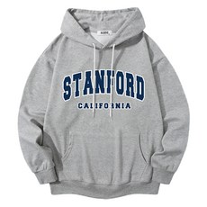 일루소 남녀공용 소프트 특양면 스탠포드 후드티