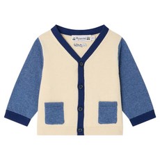 Bonpoint TAHIEL 棉與喀什米爾開襟衫 S06YCAK00003