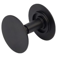 철물대장 방범 렌즈 외시경 보조키 구멍 커버 44mm, 블랙, 1개