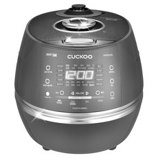 CUCKOO 福庫 IH 電子壓力鍋 6人份, CRP-DHP0610FD, 深銀色