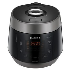 CUCKOO 福庫 電子壓力鍋 6人份, CRP-P0660FD, 深銀色