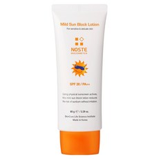 NOSTE 溫和防曬乳液 SPF28 PA++, 1個