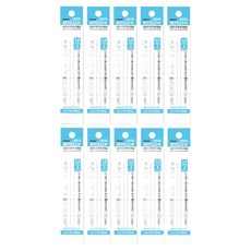 misoro 1000 自動鉛筆式橡皮擦補充芯 2499, 白色, 10個