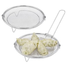 무디타 스텐 찜 채반 2p + 탈부착 전용 손잡이 세트, 1세트