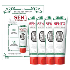 센토 프라임 구취케어 고불소 치약, 230g, 4개