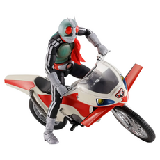 BANDAI S.H.Figuarts SHF 真骨彫製法 新·假面騎士 新旋風號 榮光的昭和騎士 靜態完成品, 1個