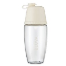블루바 눈금표시 트라이탄 와이드캡 쉐이커, 크림 베이지, 1개, 350ml