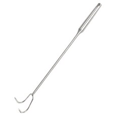 World Clean 雙頭不鏽鋼手柄掛鉤 50cm, 1個