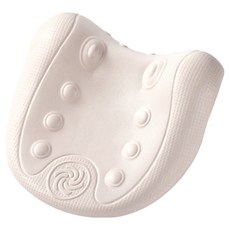 스마일깨비 깔끔한 마사지 견인베개 C자형 290g, 1개