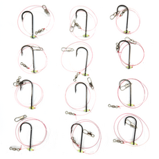 海洋之夢 比目魚之夢 大容量 Down Shot 直柄鉤, 12個, 1入