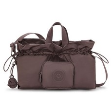 kipling 輕盈束口手提側背包 KPKI81207DG10OS, 簡約摩卡