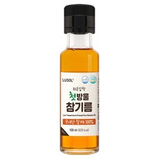 LUSOL 低溫壓榨初榨芝麻油, 1個, 芝麻味, 100ml