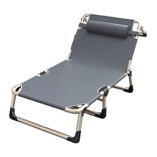 HTGC 午休折疊床 4腳床N, 灰色