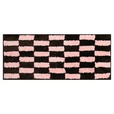 바나코 스테그 주방 패브릭 풋매트, SQUARE BROWN