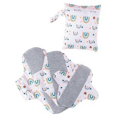 幸福夢想 防漏可水洗衛生墊 類型1 + 收納袋組合, 1套, S + M + L