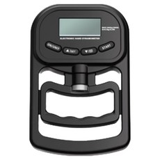 루아즈 프리미엄 휴대용 정밀 디지털 악력측정기, 1개, 블랙