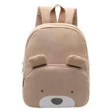 KIZTREE 兒童小熊設計燈芯絨後揹包 BB-424