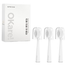 epeios 音波電動牙刷刷頭 Mountain型 3入, 1個, A2002BWUN0