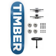 TIMBER SKATEBOARDS 全套DIY, 藍色(7.75), 1個