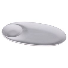 Tirititi 陶瓷餃子壽司盤, 1 白色, 1個